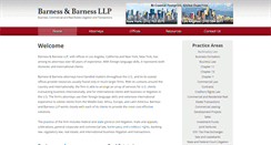 Desktop Screenshot of barnesslaw.com